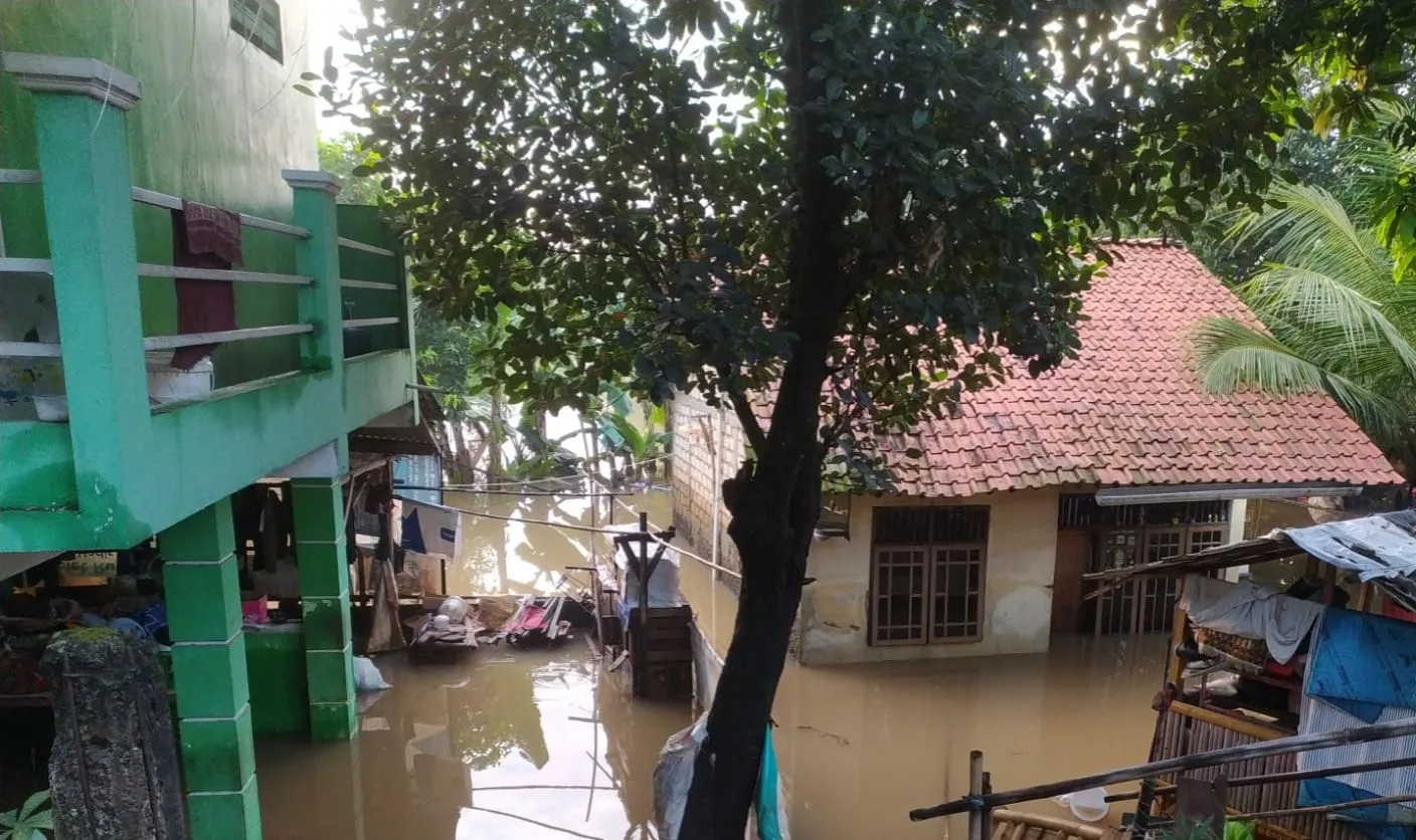 UPDATE: Banjir Kota Tangerang Berangsur Surut, Tersisa di Kampung Candulan dan Sudimara Pinang