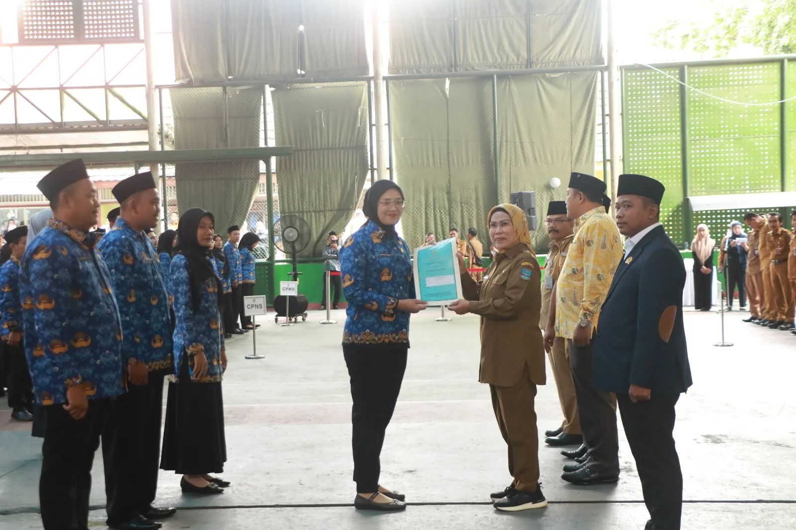 Bupati Serang Lantik Ratusan CPNS dan PPPK Formasi 2024