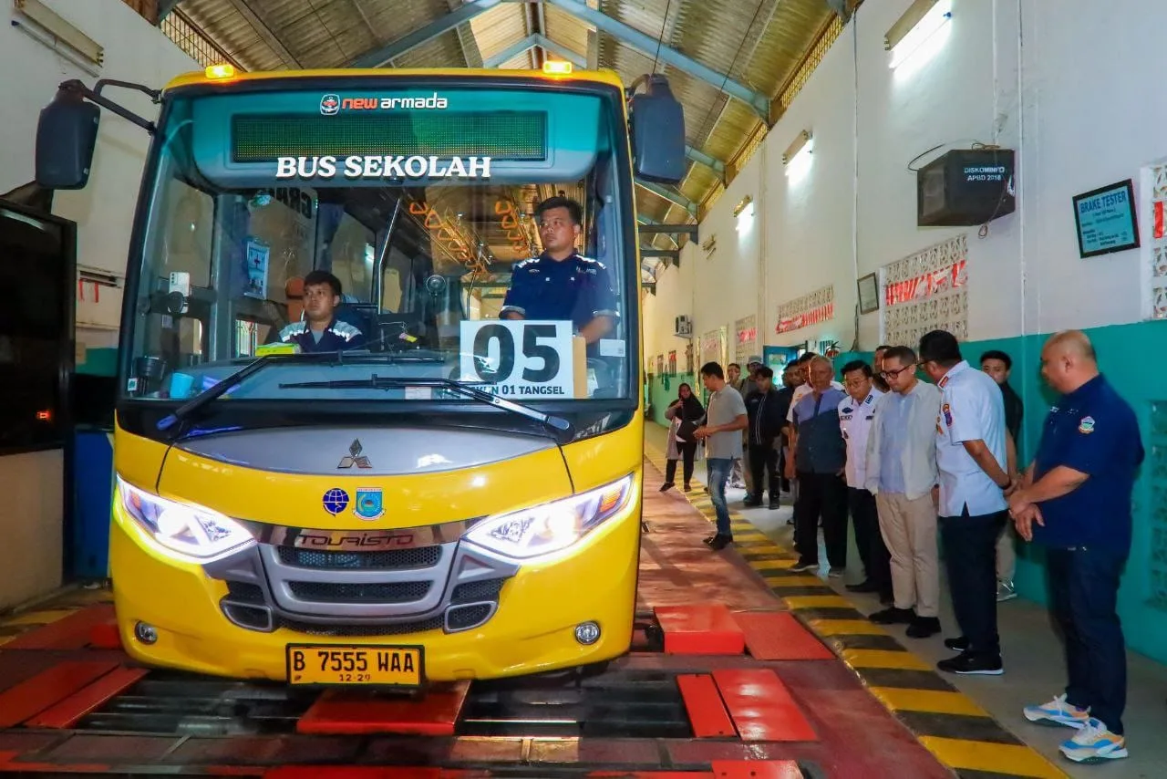 Bus Sekolah Gratis di Tangsel Bertambah Jadi 10 Unit, Pilar: Kita Siapkan 2 Bus untuk Anak Berkebutuhan Khusus