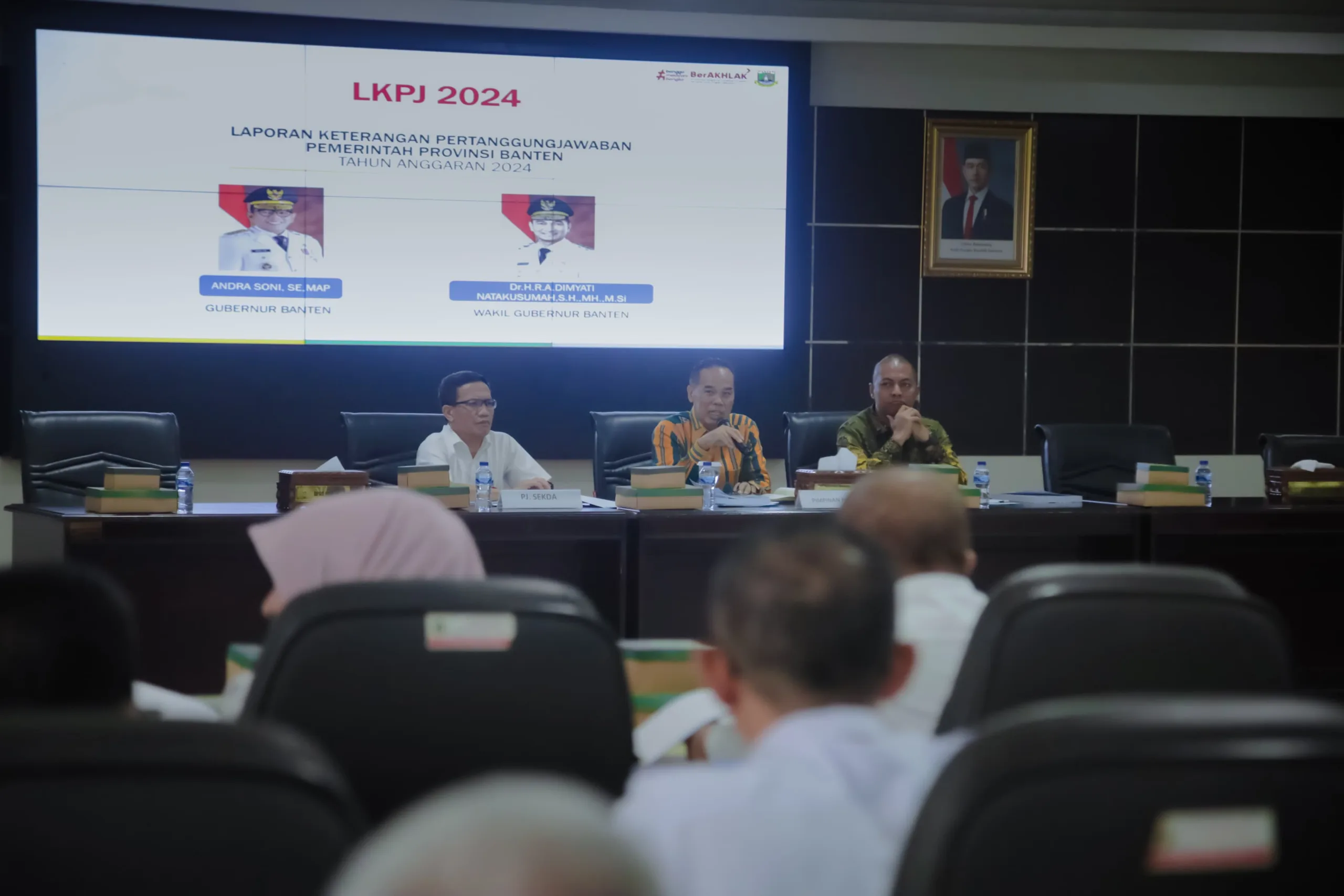Pansus I DPRD Banten Raker dengan OPD Provinsi Banten, Bahas LKPj Pemerintah TA 2024