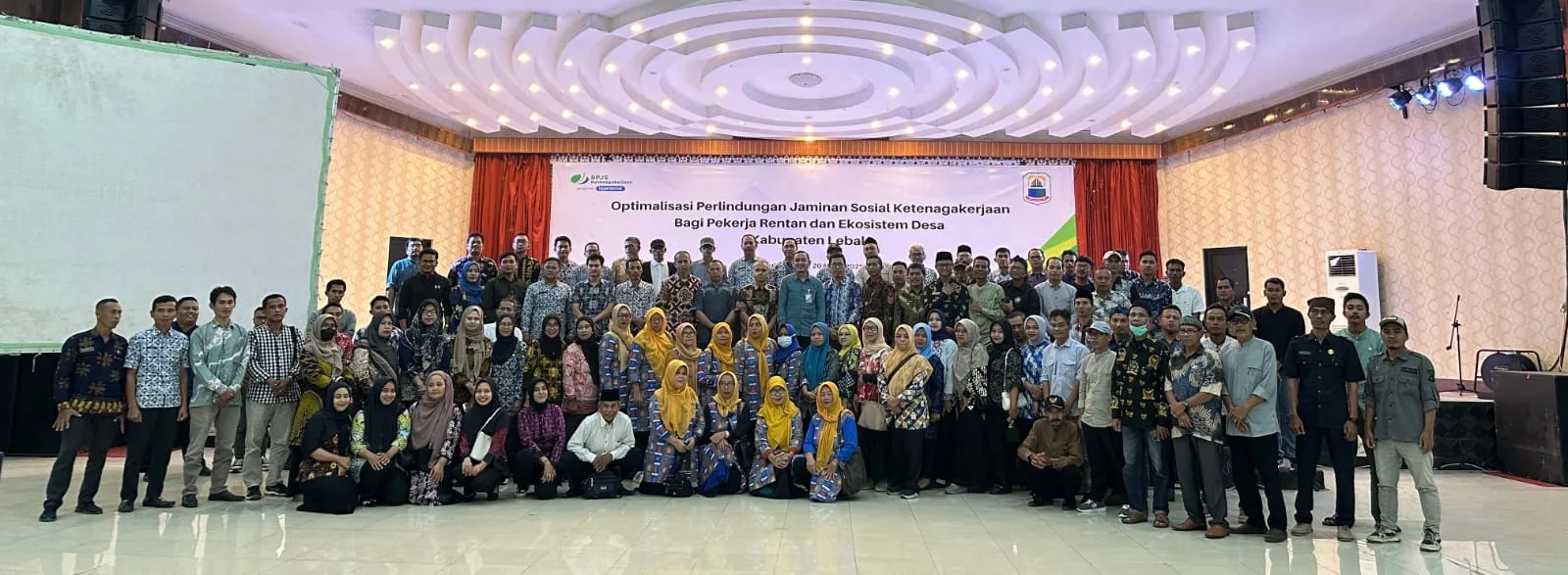 Perluas Cakupan Kepesertaan, BPJS Ketenagakerjaan Lebak Sosialisasikan Program Jamsostek Kepada Perangkat Desa dan Pekerja Rentan