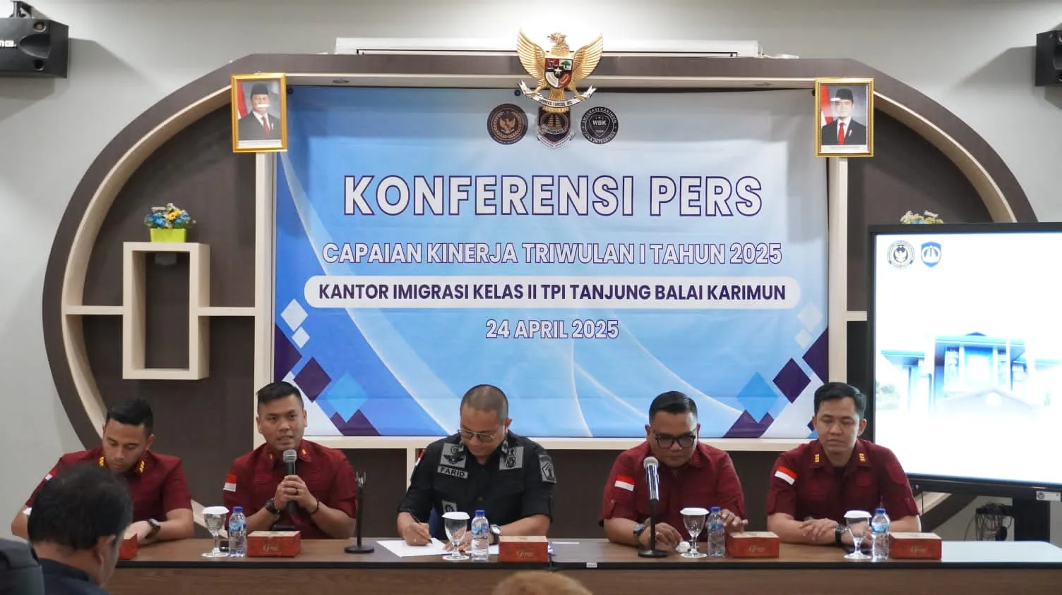 Triwulan I Tahun 2025, Capaian PNBP Kantor Imigrasi Tanjung Balai Karimun Sebesar Rp1,79 Miliar