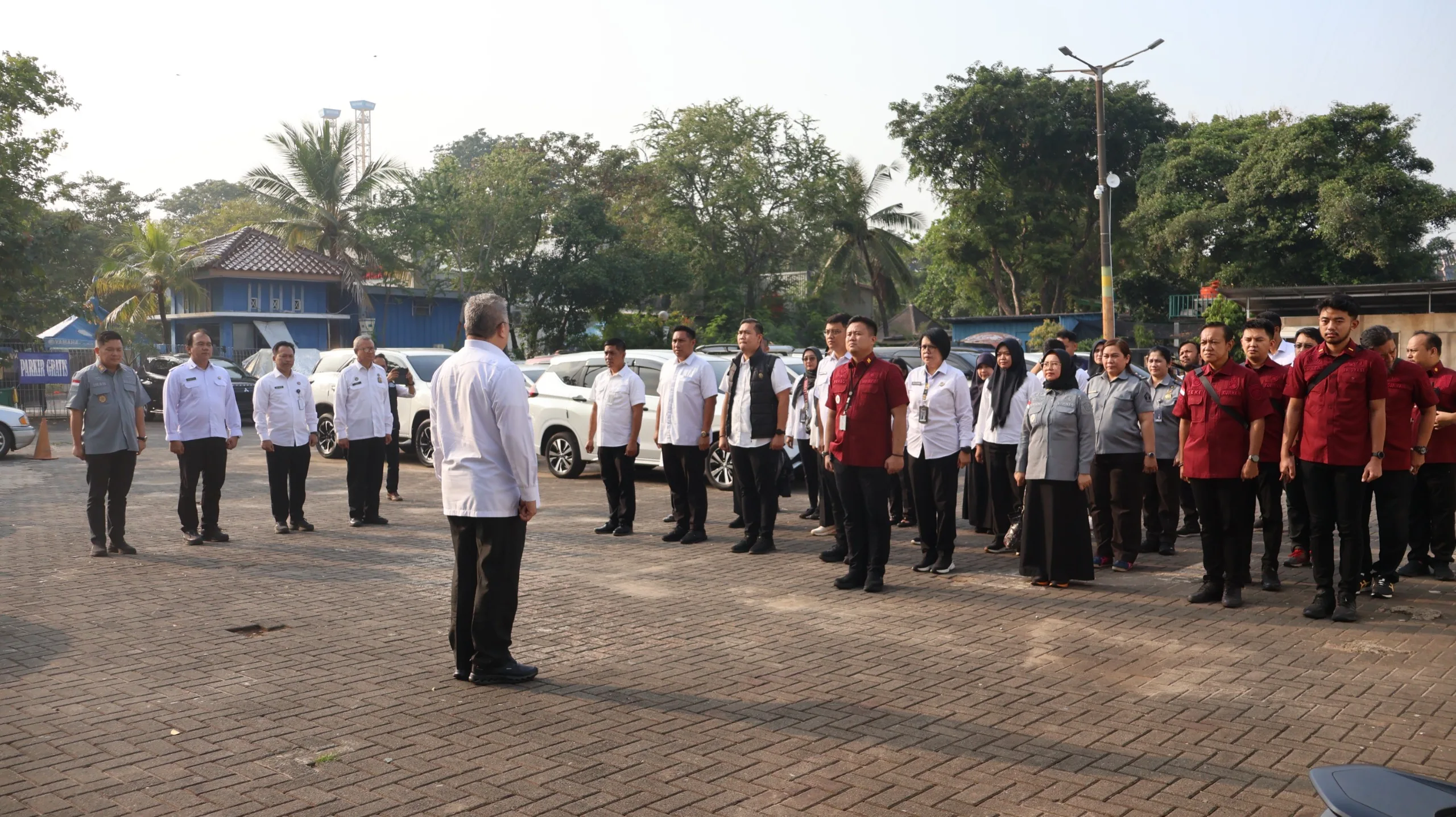 Kantor Imigrasi Tanjung Priok Bersama Kanwil Ditjen Imigrasi Daerah Khusus Jakarta Gelar Operasi Gabungan Tim Pengawasan Orang Asing, Pembentukan Desa Binaan Imigrasi dan Sosialisasi Pencegahan TPPO