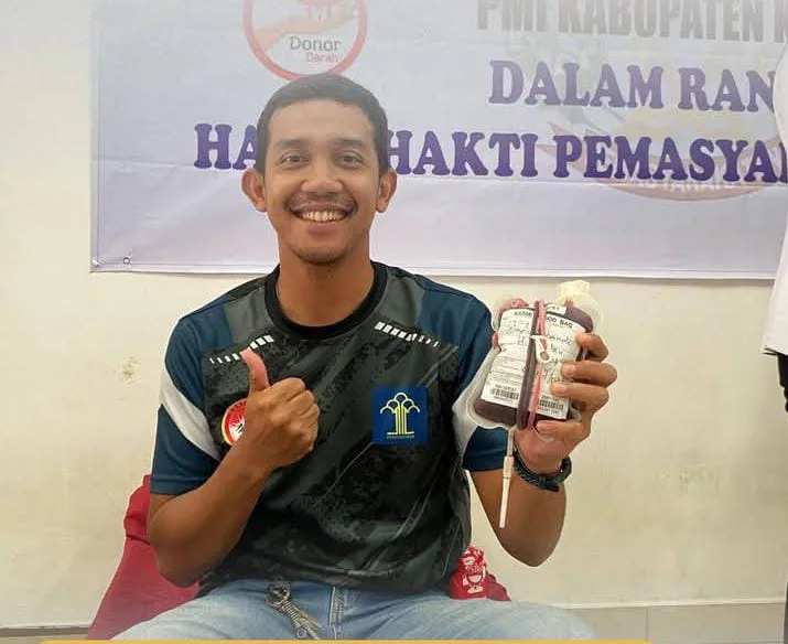 Rutan Kabanjahe Gelar Donor Darah, Peringati Hari Bhakti Pemasyarakatan Ke-61