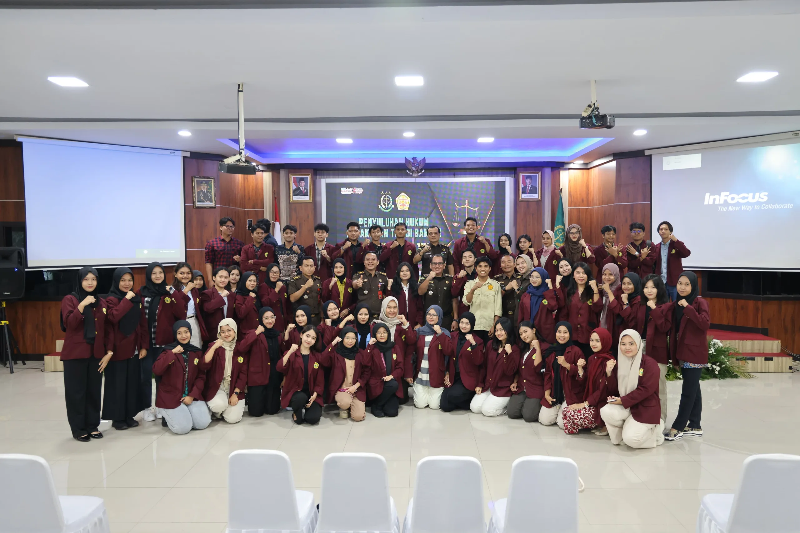 Angkat Isu mengenai Restoratif Justice, PERMAHI Untirta Kunjungi Kejati Banten