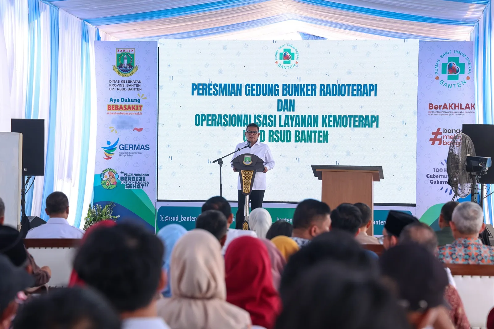 Resmikan Gedung Radioterapi, Gubernur Banten Andra Soni: Langkah RSUD Banten Menuju RS Rujukan Regional Unggul