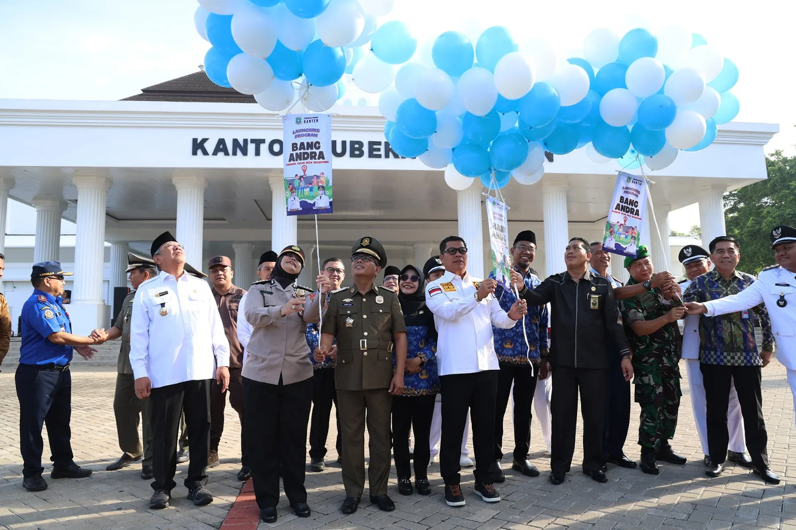 Gubernur Banten Andra Soni Luncurkan Program Bangun Jalan Desa Sejahtera