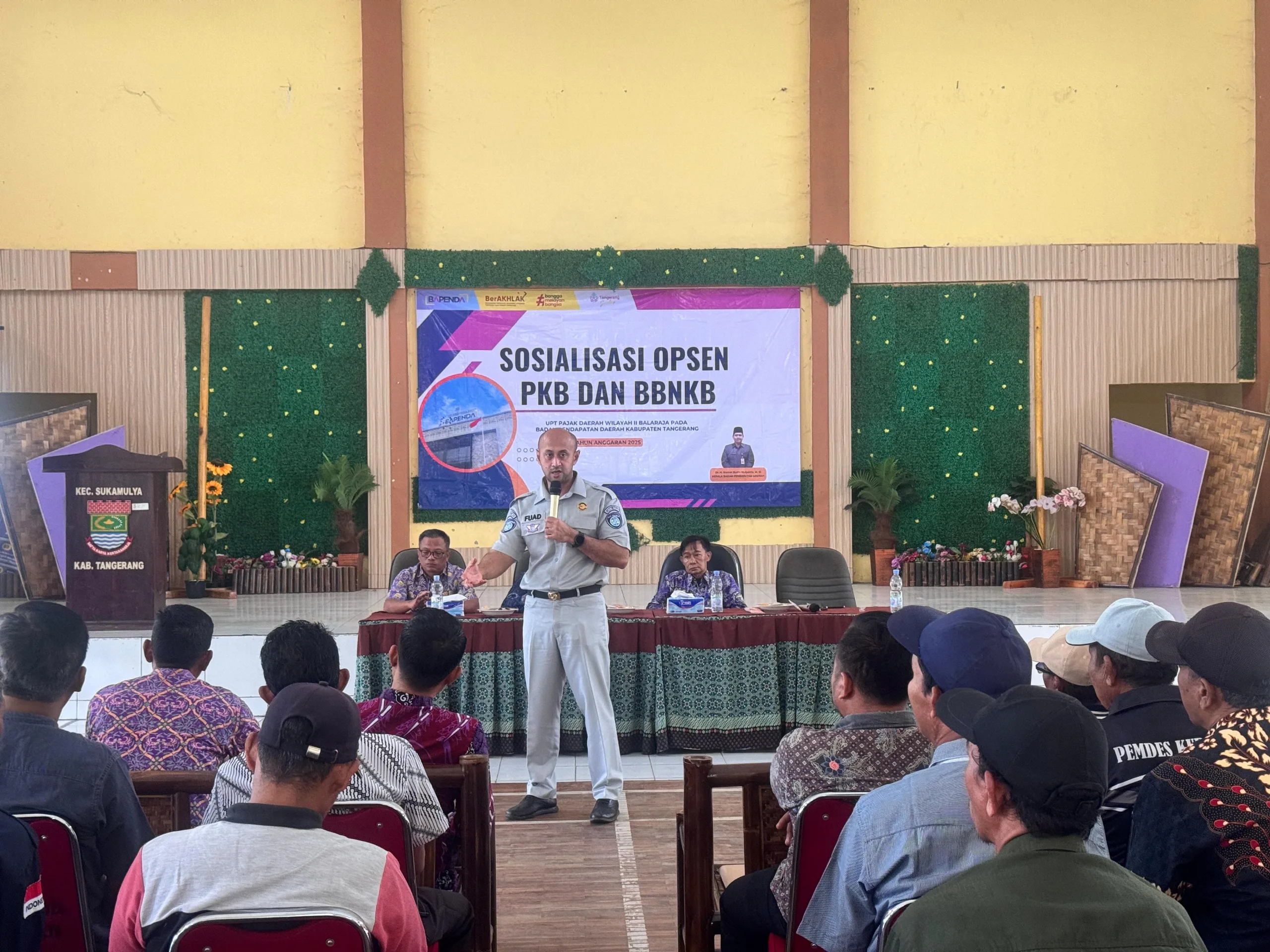 Dukung Optimalisasi Kepatuhan Pajak Kendaraan Bermotor, Jasa Raharja Tangerang Sinergi dengan Bapenda Kabupaten Tangerang Sosialisasikan Program Pemutihan Pajak