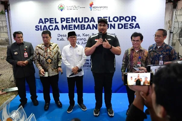 Menpora Dito Harap Program Pemuda Pelopor Siaga Membangun Desa 2025 Lahirkan Pemuda Mandiri dan Inspiratif