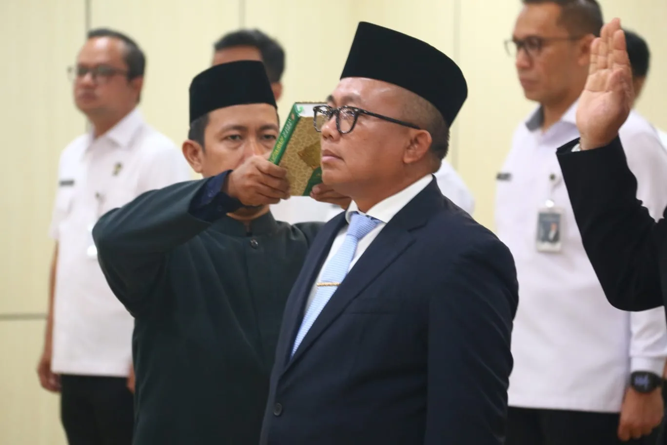 Dilantik Menko Yusril, Kakanwil Kemenkum Banten Resmi Jabat Inspektur Menko Kumham Imipas