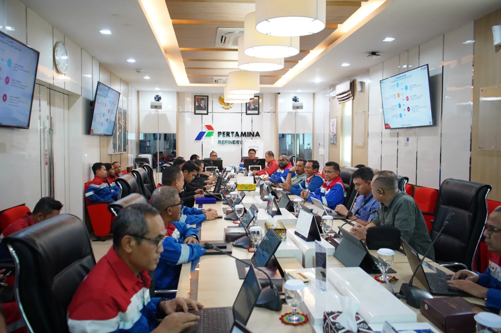 Pastikan Keamanan Pada Obvitnas, Korsabhara Baharkam Polri Gelar Audit Sistem Manajemen Pengamanan di PT. KPI RU V Balikpapan