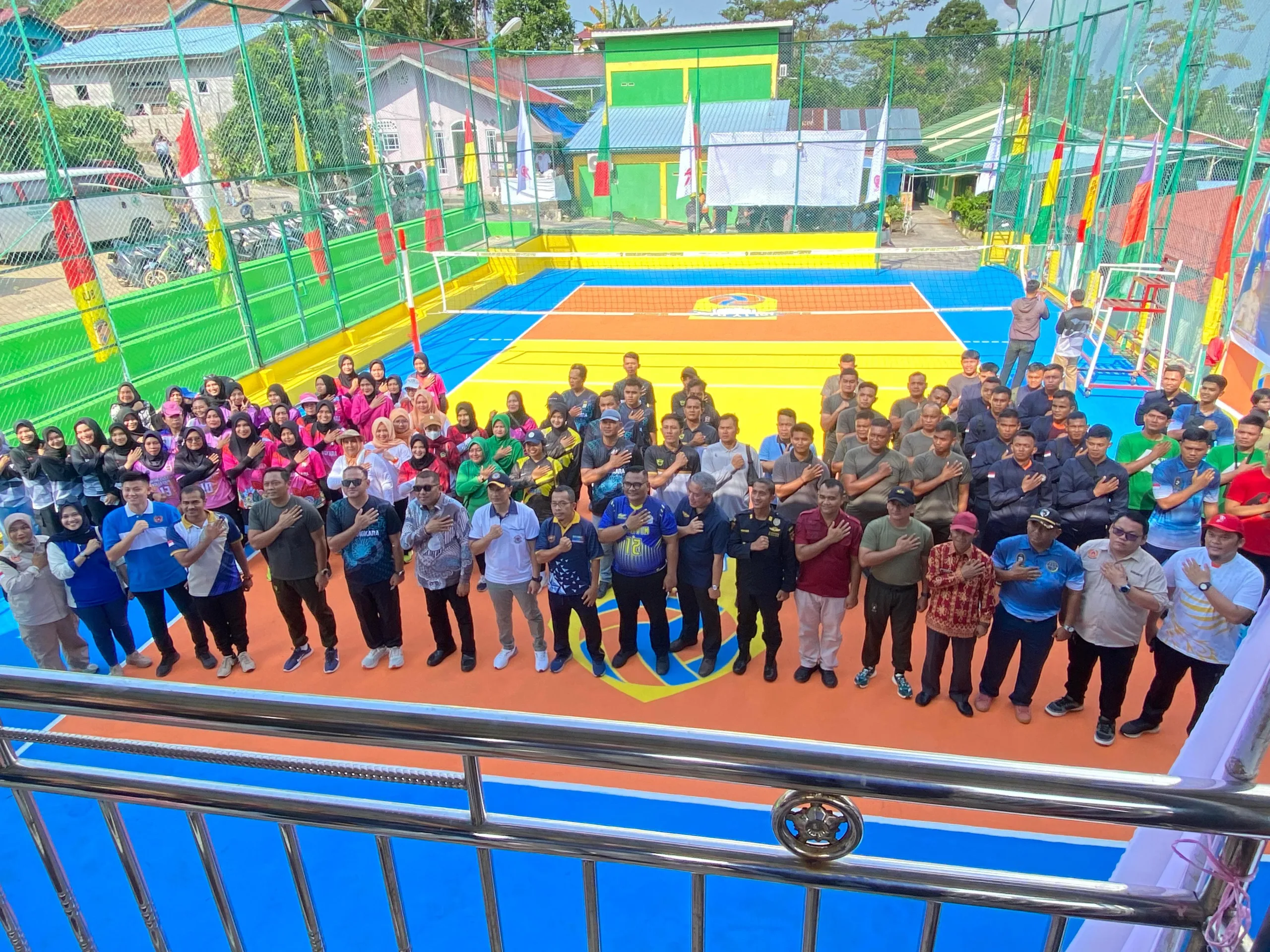 Tim Voli Kantor Imigrasi Tanjung Balai Karimun: Berjuang Sekuat Tenaga dengan Prinsip Vini, Vidi, Vici