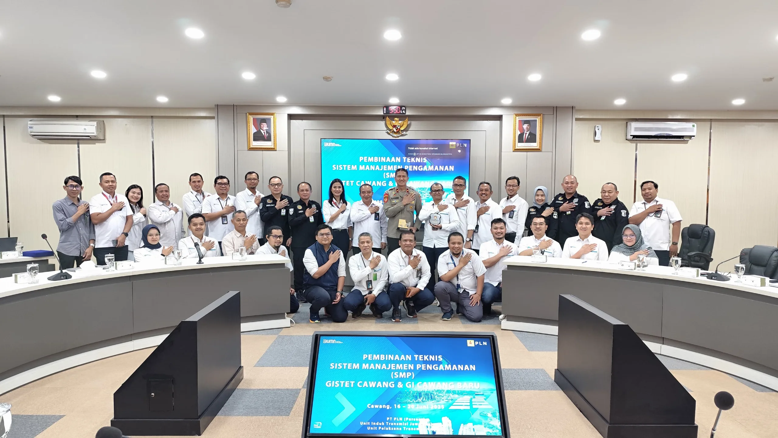 Dirpamobvit Korsabhara Baharkam Polri Buka Bimtek Implementasi SMP di PT PLN (Persero)
