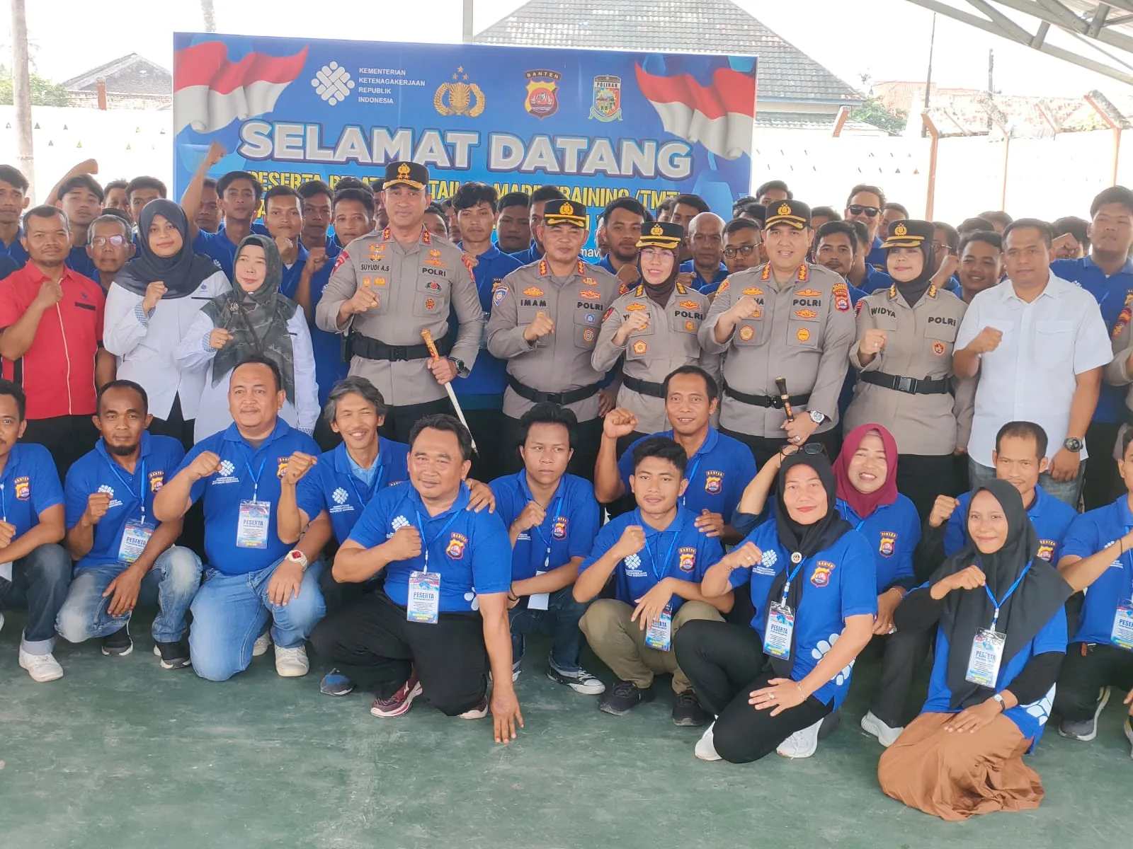 Polda Banten Gelar Pelatihan TMT Gelombang 4, Berdayakan Masyarakat Terdampak Pengangguran