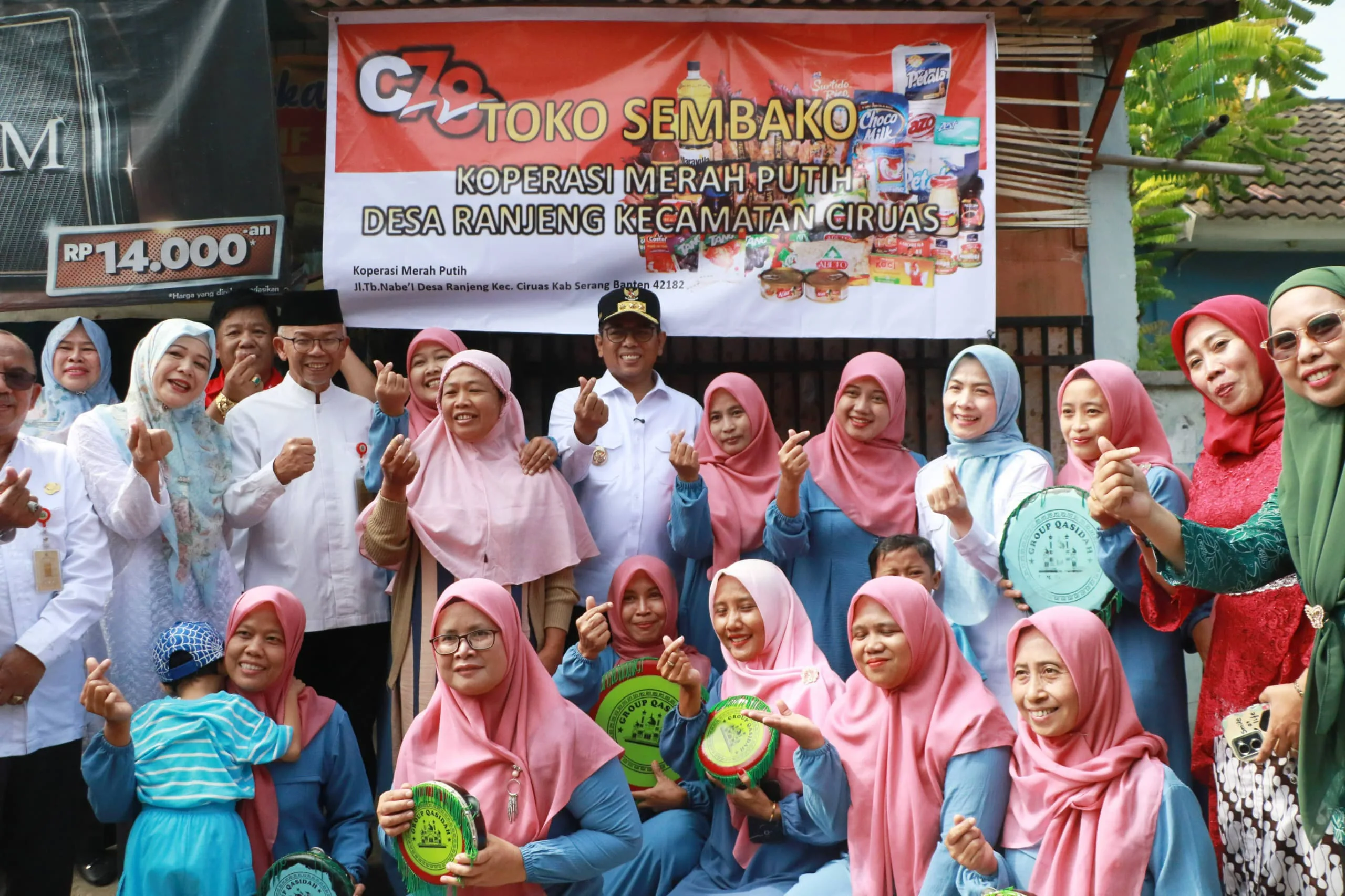 Tinjau Kopdes Merah Putih Ranjeng, Bupati Ratu Zakiyah Ajak Warga jadi Anggota Koperasi