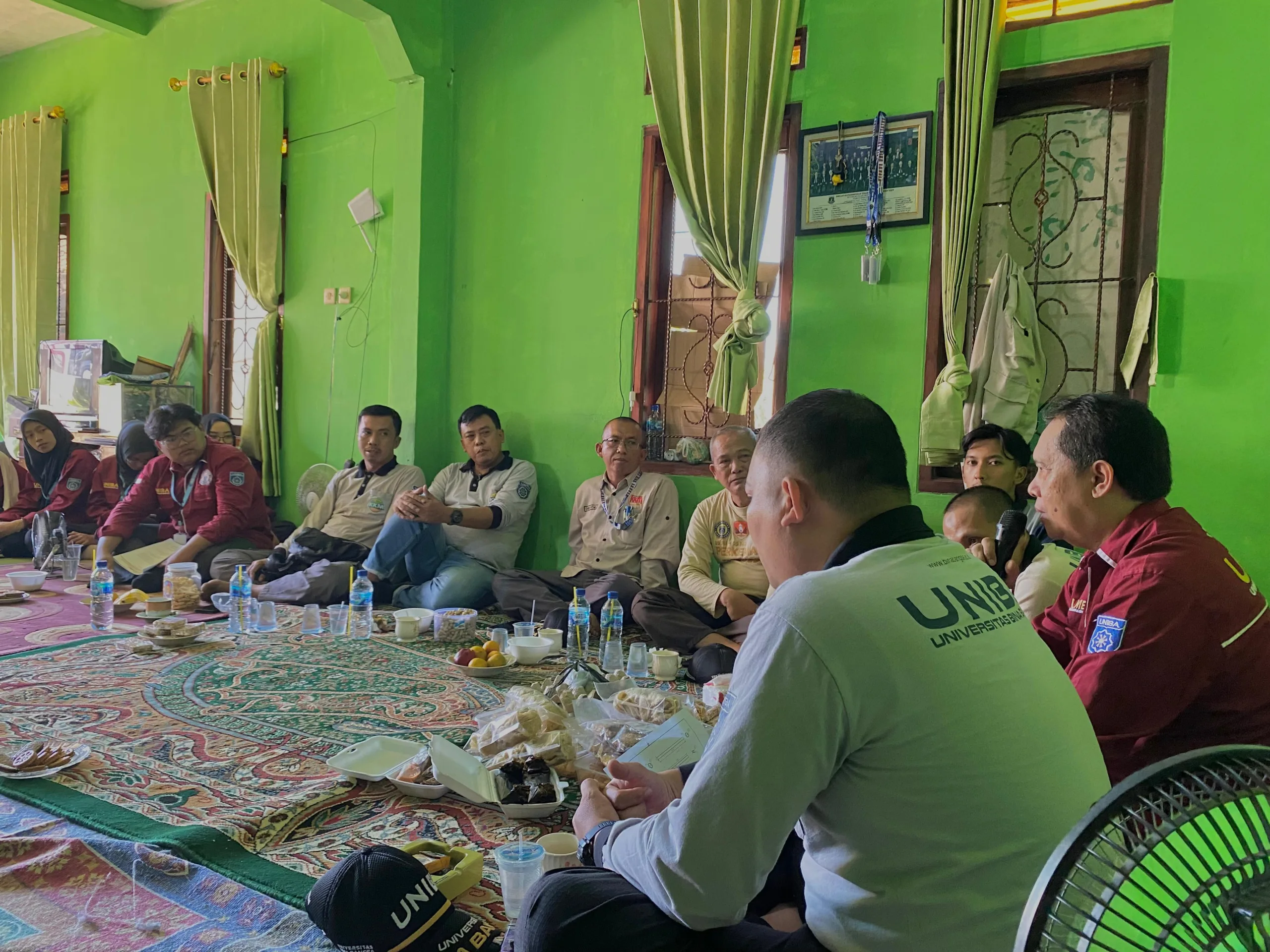 Monitoring dan Evaluasi Progresivitas KKM Kelompok 44–48 Universitas Bina Bangsa – Kecamatan Sukaresmi, Kabupaten Pandeglang