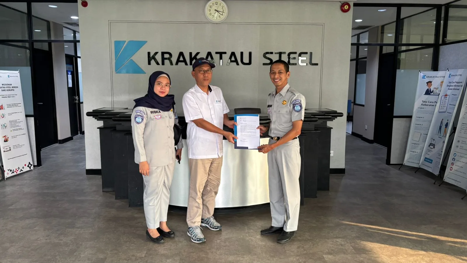 Sinergi Jasa Raharja dan Krakatau Bandar Samudera untuk Tertib PKB dan SWDKLLJ