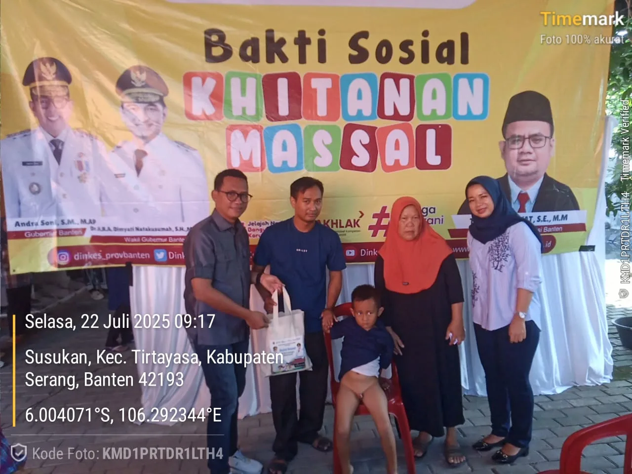 Dinkes Banten Gelar Khitanan Massal di Tirtayasa