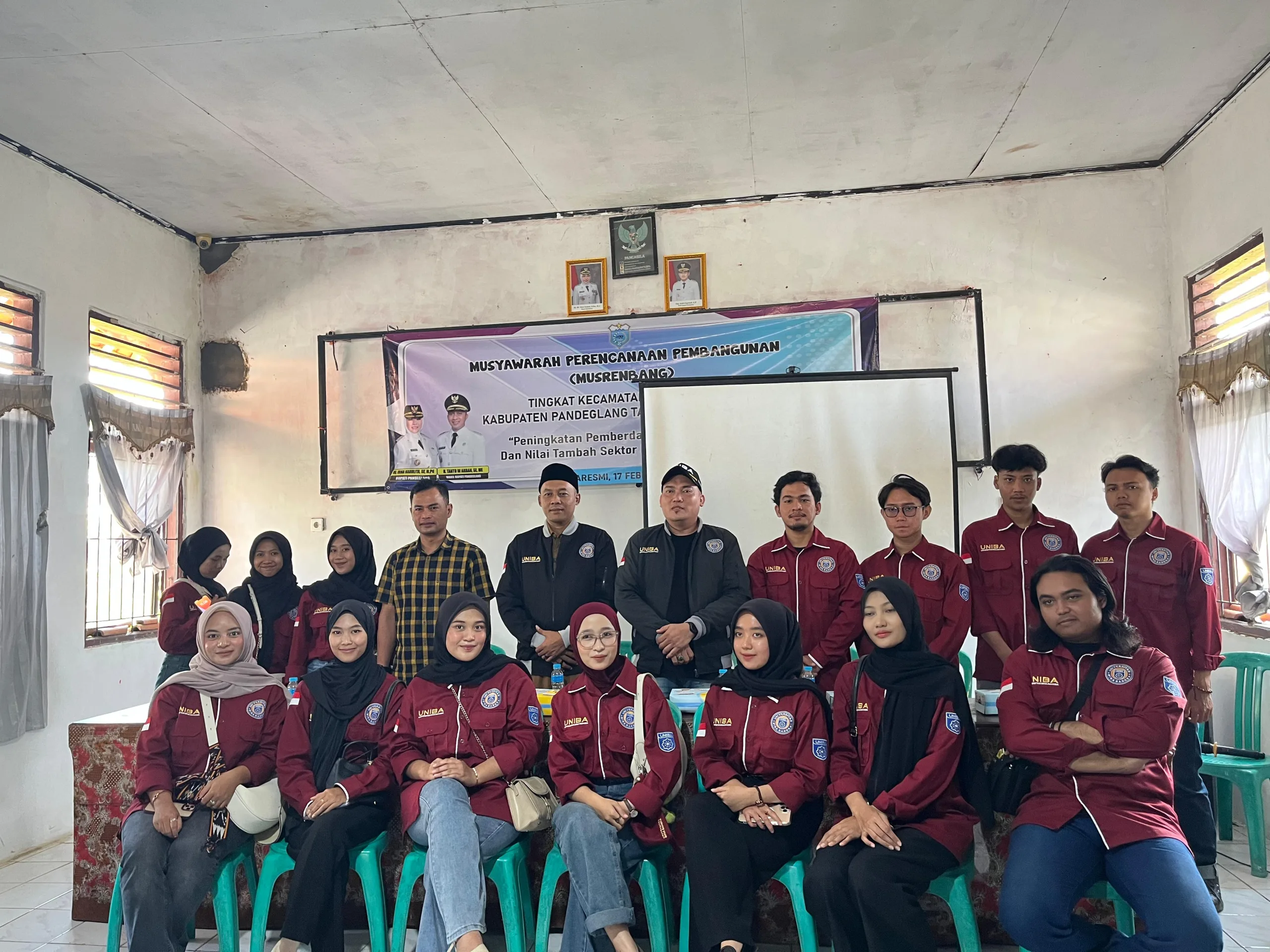 Penerimaan Mahasiswa Peserta Kkm 2025 Universitas Bina Bangsa Kelompok 44-48 Di Kecamatan Sukaresmi