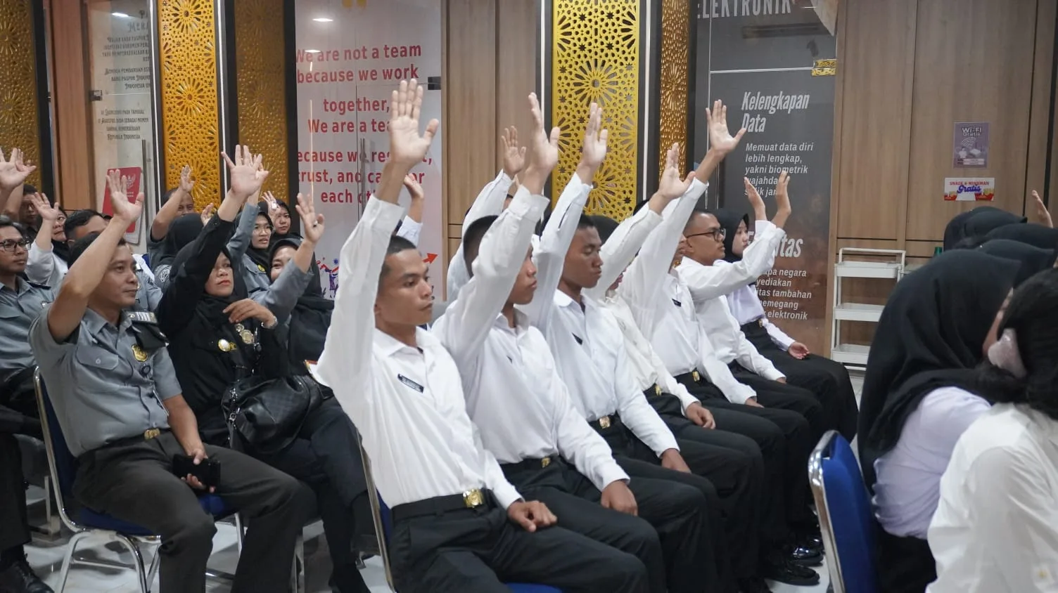 Kepala Imigrasi Tanjung Balai Karimun Berikan Penguatan dan Arahan Kepada Taruna Taruni Poltekim