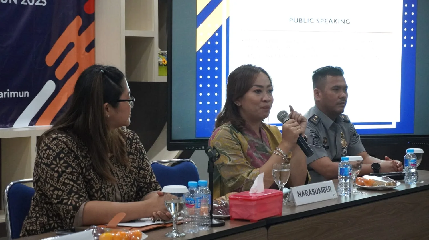 Puluhan CPNS Kantor Imigrasi Tanjung Balai Karimun Dilatih Public Speaking Oleh DWP