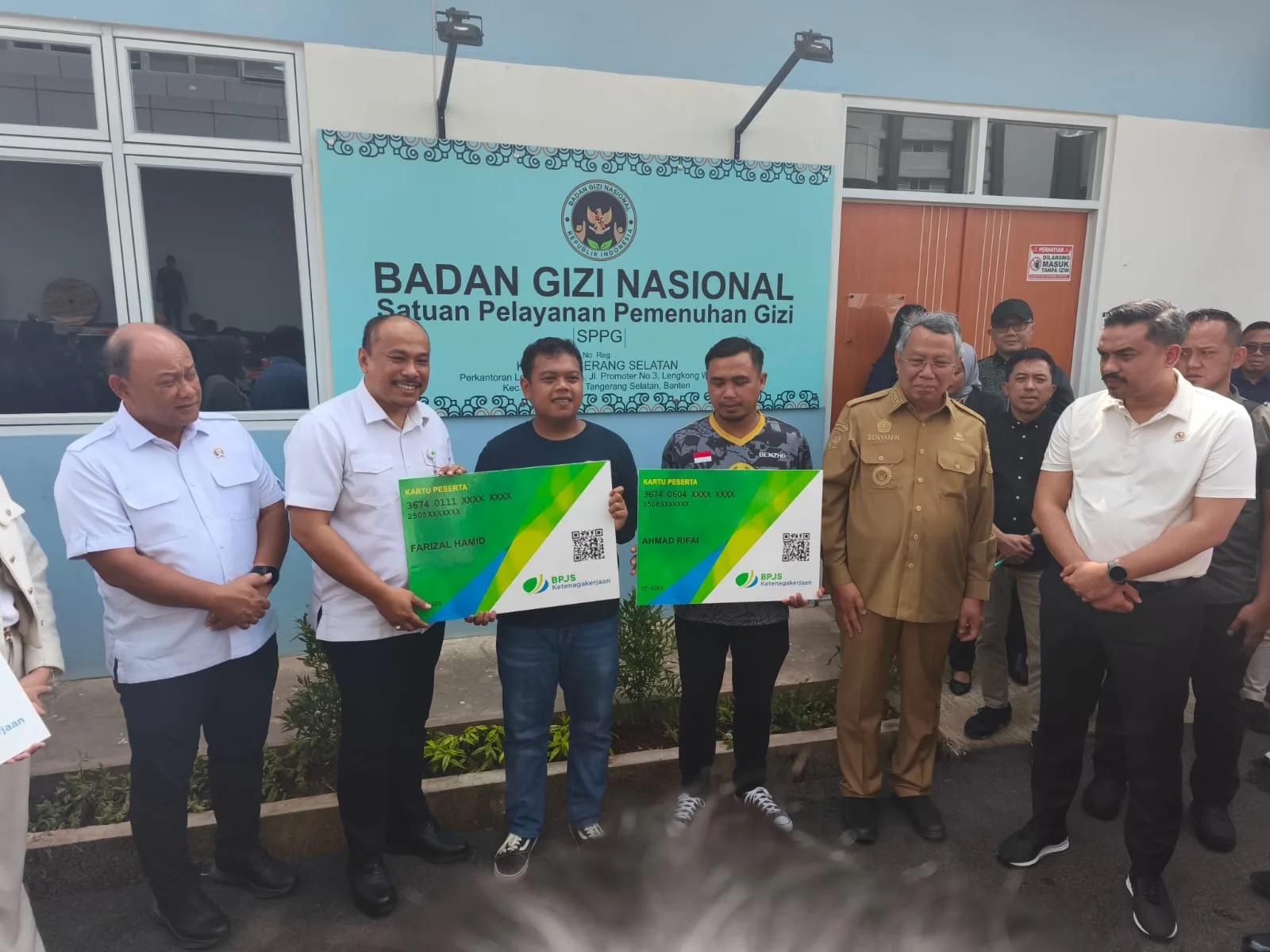 Petugas SPPG di Tangsel Dilindungi Program BPJS Ketenagakerjaan
