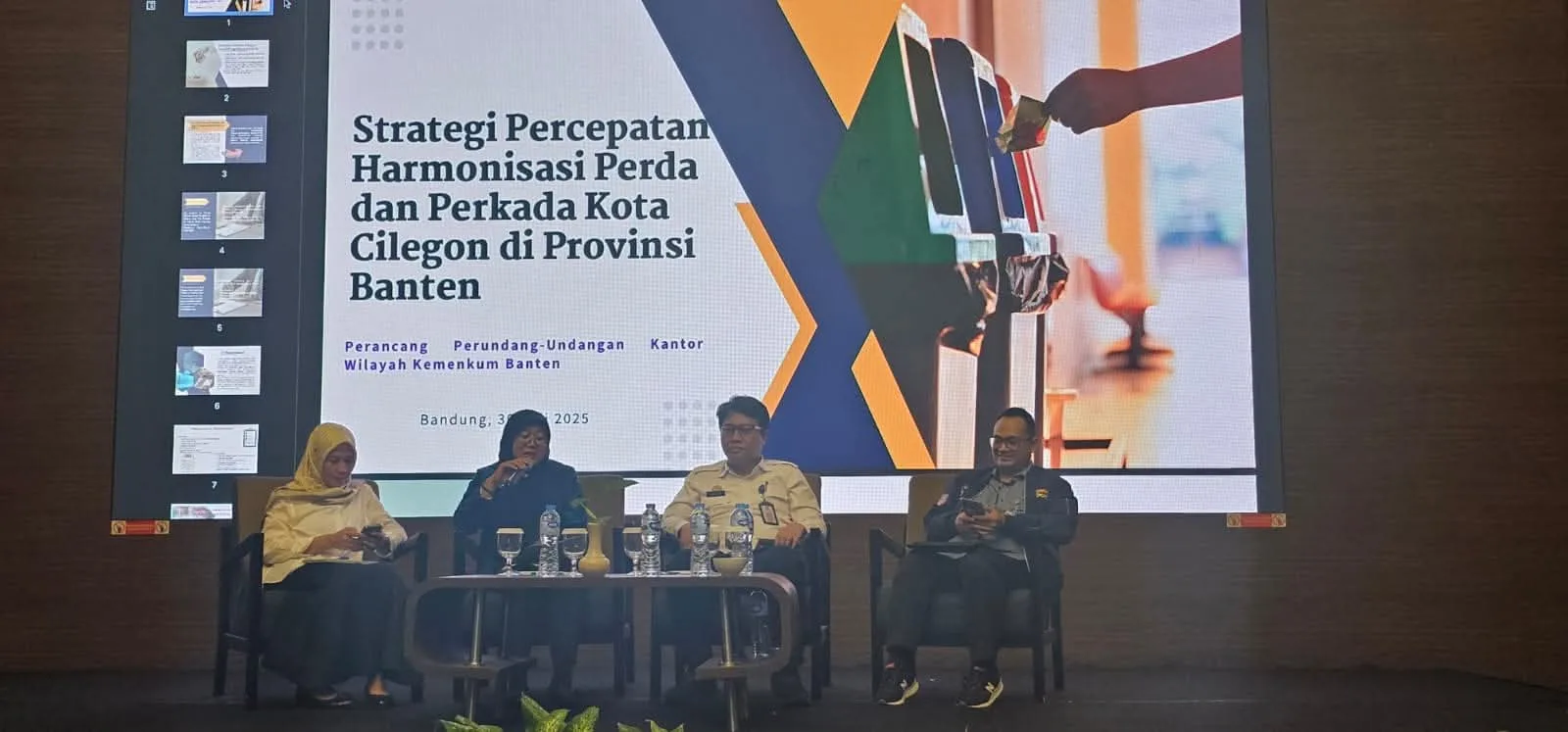 Kemenkum Banten Dorong Percepatan Harmonisasi Regulasi Pengelolaan Sampah