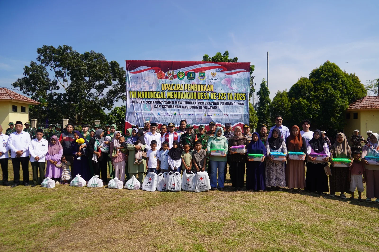 TMMD ke-125 Kodim 0623/Cilegon Resmi Dibuka: Wujud Sinergi TNI dan Masyarakat dalam Membangun Desa