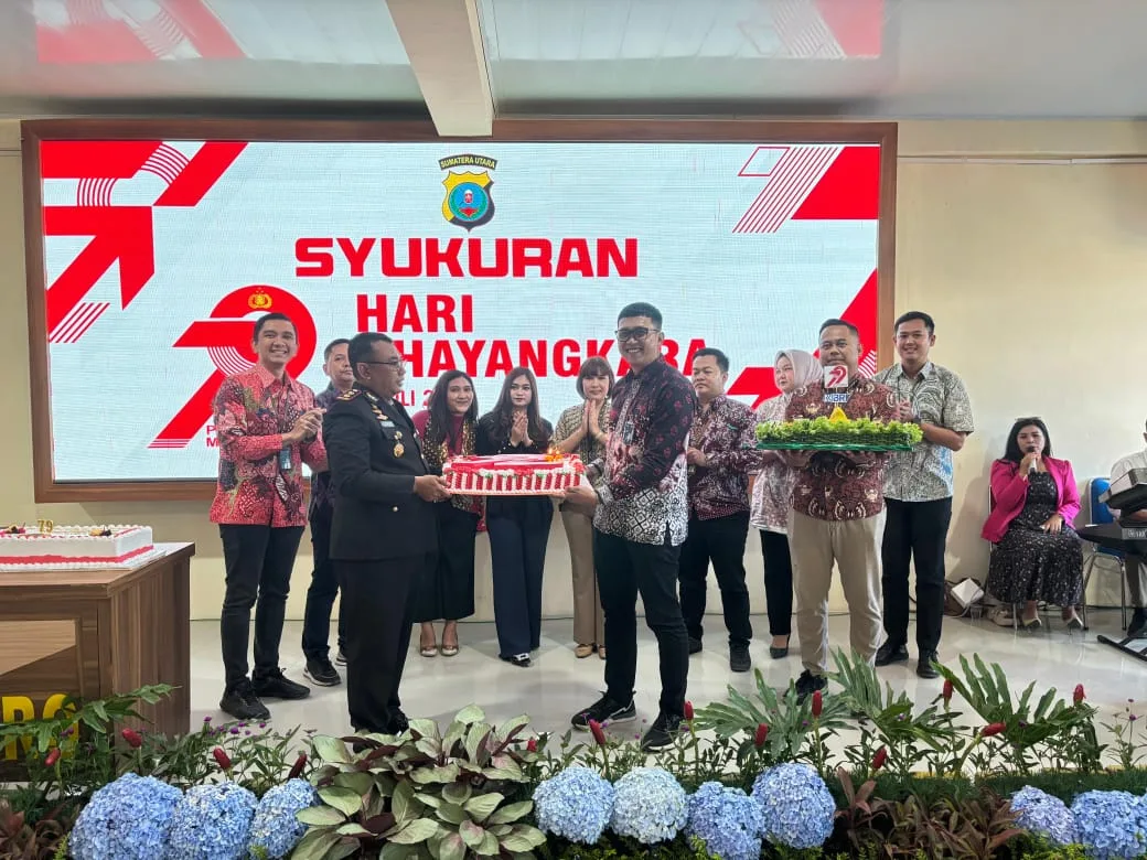 BRI Kabanjahe Ikut Memeriahkan HUT Bhayangkara ke 79 di Tanah Karo