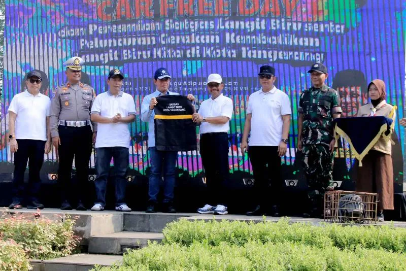 Perdana se-Jabodetabek, Menteri LH: Siap Dukung Penuh Satgas Langit Biru Kota Tangerang