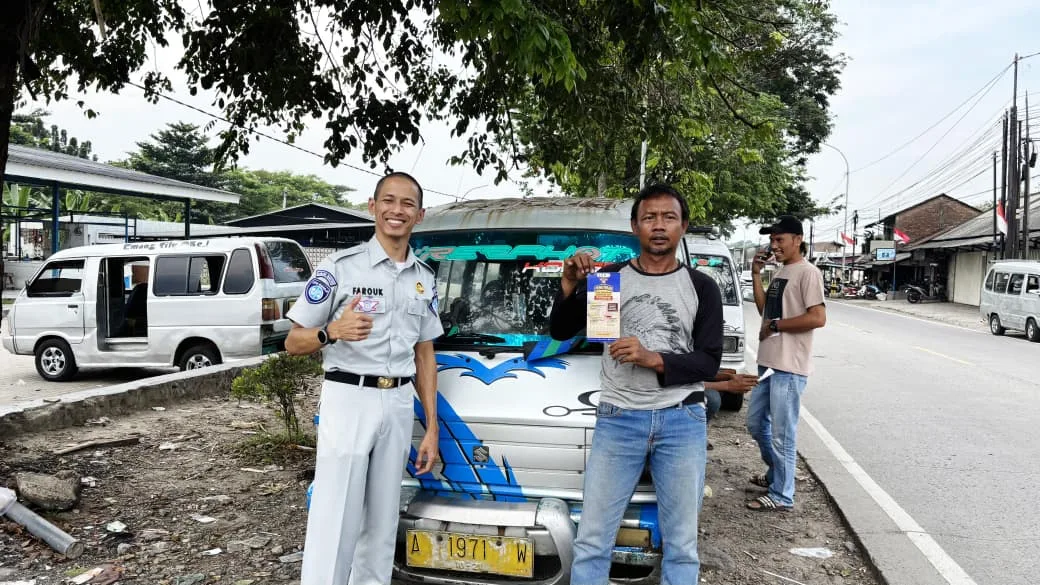Perlindungan Penumpang dan Pemutihan Pajak Jadi Fokus Sosialisasi Jasa Raharja di Cilegon