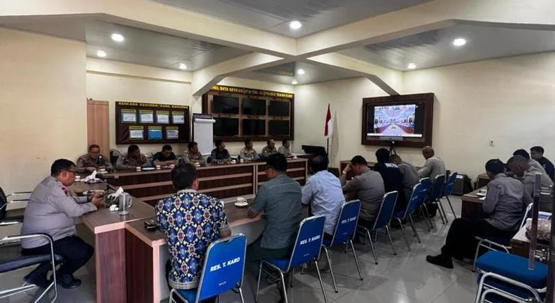 Rutan Kelas IIB Kabanjahe Hadiri Kunker Komisi III DPR RI Bahas Evaluasi Pelaksanaan Hukum Acara Pidana