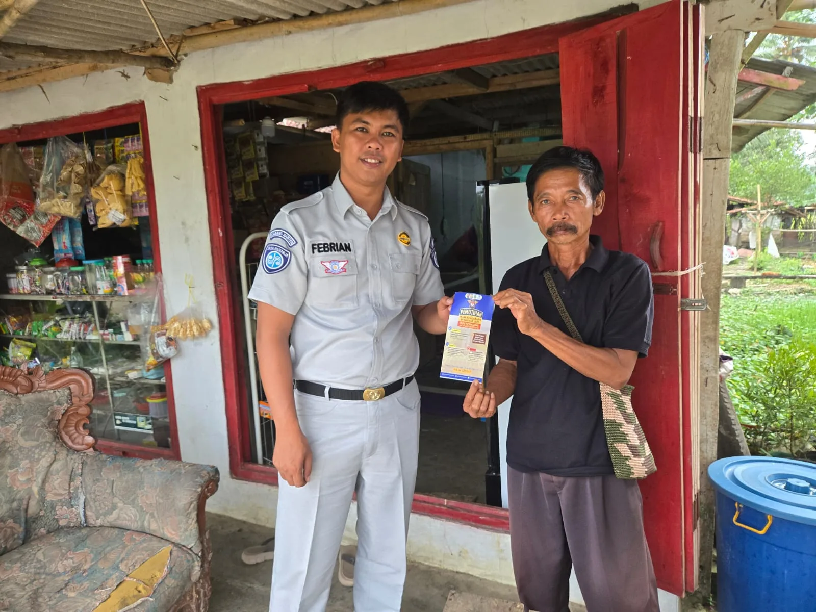 Jasa Raharja Samsat Pandeglang Melaksanakan Kegiatan SIGAP Prioritas  Kp Angsana Kabupaten Pandeglang