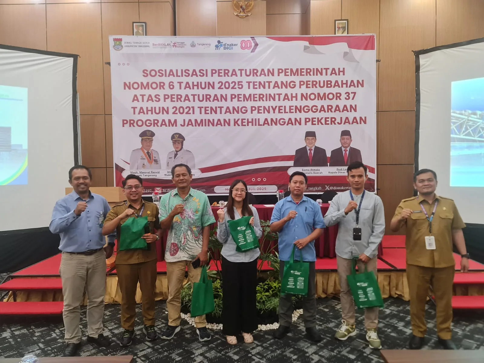 BPJS Ketenagakerjaan Cabang Kabupaten Tangerang Sosialisasikan Program Jaminan Kehilangan Pekerjaan
