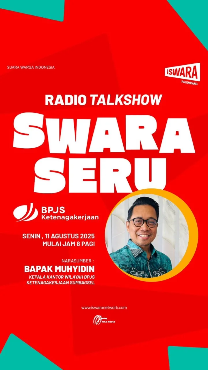 BPJS Ketenagakerjaan Kanwil Sumbagsel Gelar Talkshow: “Ingat Rumah Ingat BPJamsostek : Mudah – Layak – Terjangkau”