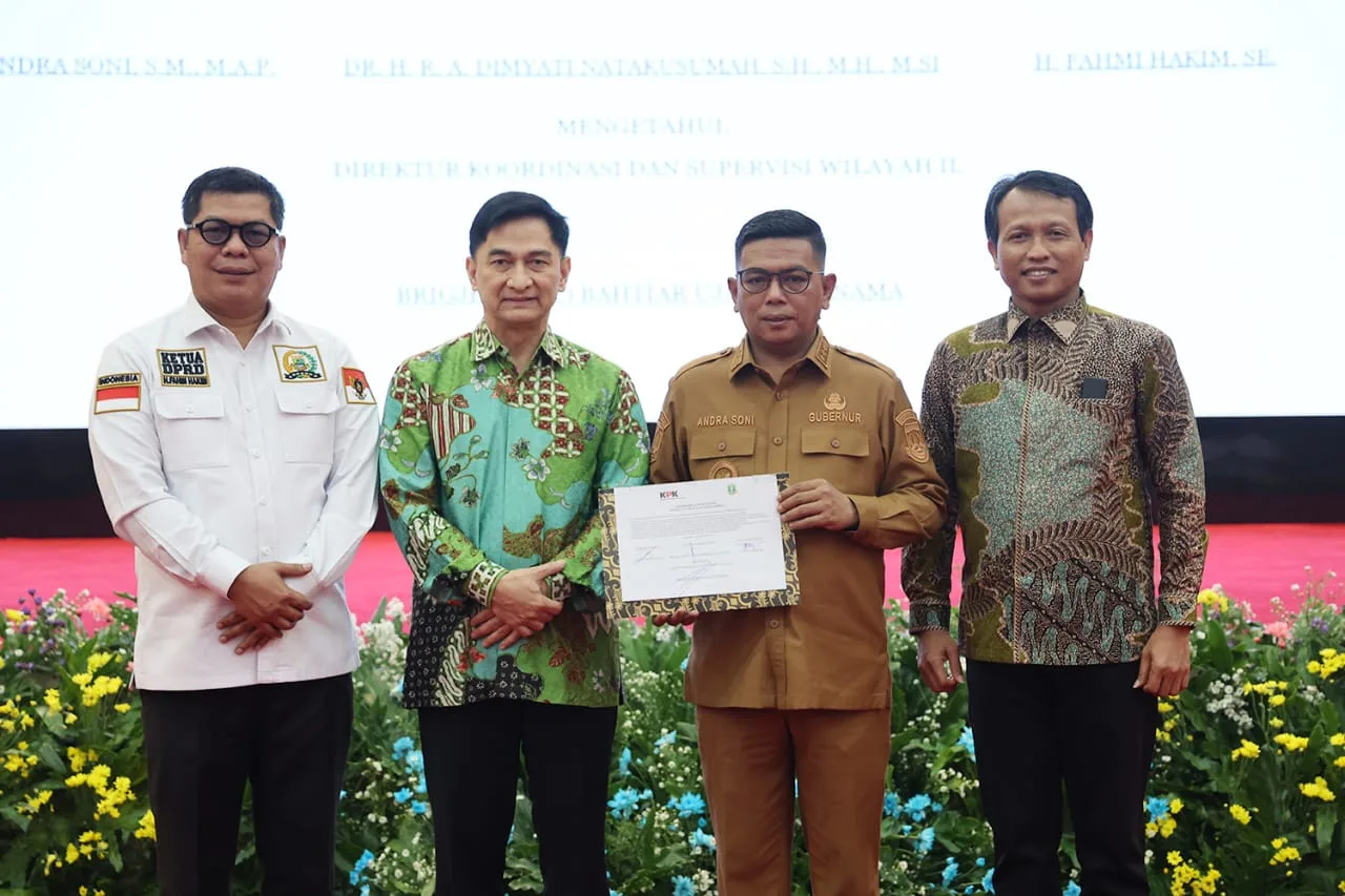 Pemprov Banten Komitmen Wujudkan Tata Kelola Pemerintahan Akuntabel, Terbuka, dan Partisipatif
