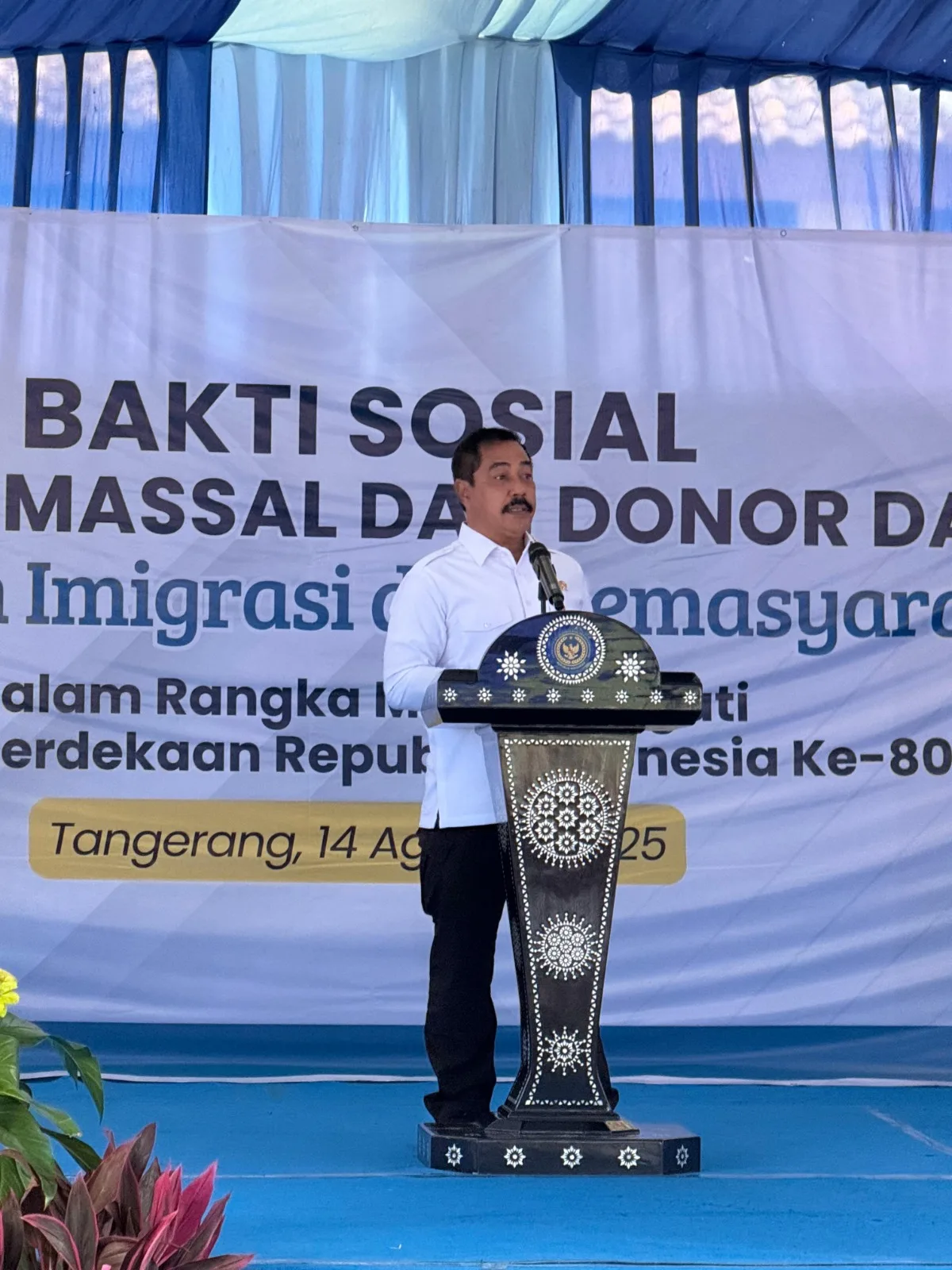 Tebar Kepedulian, Menteri Imipas Wujudkan Kemerdekaan Sejati Melalui “Merdeka Peduli Sesama”