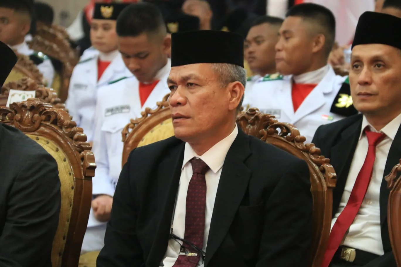 Kakanwil Kemenkum Banten Saksikan Detik-detik Proklamasi HUT RI ke-80 di Pendopo Gubernur Banten