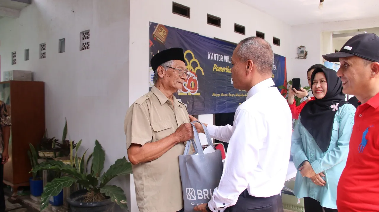 Bakti Sosial Peduli Lansia, Wujud Kepedulian Kemenkum Banten di Hari Pengayoman ke-80