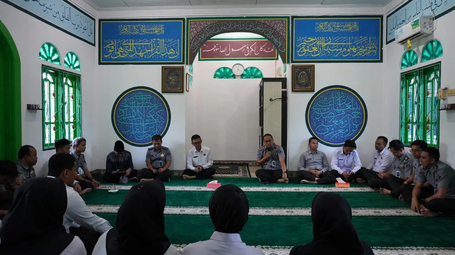 Tingkatkan Keimanan Pegawai, Kantor Imigrasi Tanjung Balai Karimun Gelar Pembinaan Rohani dan Mental