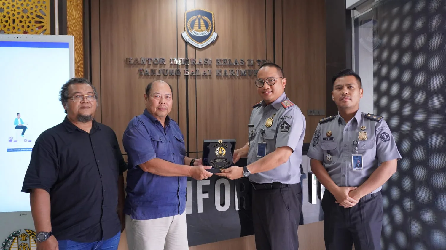 Terima Kunjungan PWI Kabupaten Karimun, Kepala Imigrasi Tanjung Balai Karimun Harapkan Terjalinnya Kolaborasi