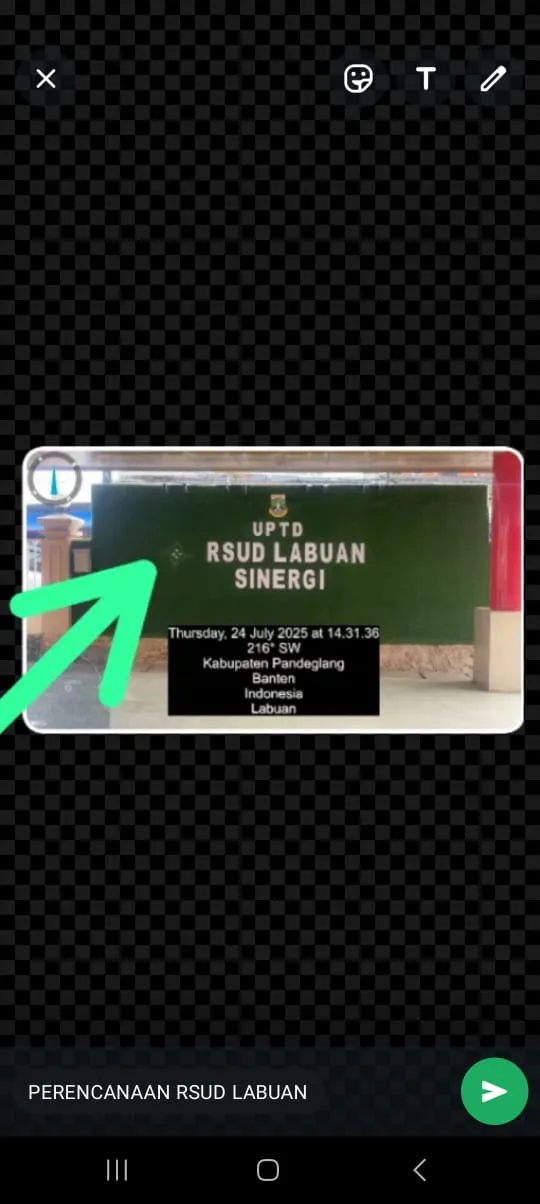 Klarifikasi Logo RSUD Labuan, Begini Penjelasan Plt Sekretaris RSUD Labuan Tb Lili Nazarudin