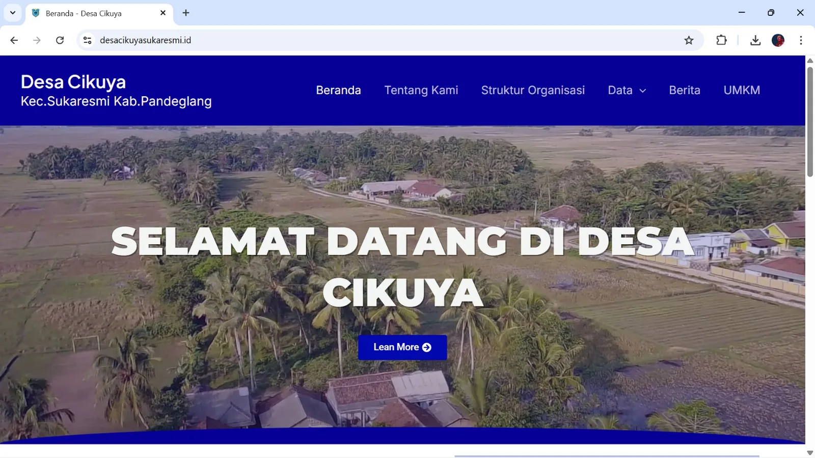 Transformasi Digital KKM 44 Desa Cikuya: Buat Desa Makin Terhubung dan Informatif