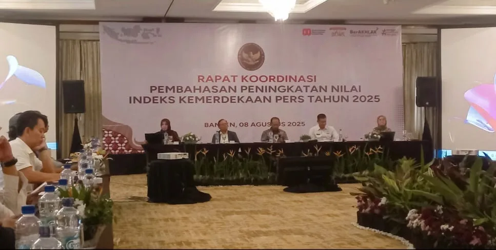 Pers Banten Meningkat, Kemenko Polkam Dorong Kolaborasi untuk Demokrasi