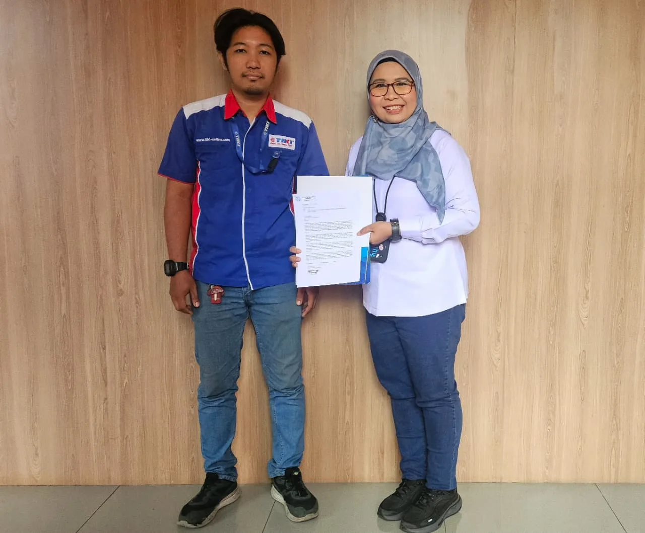 Jasaraharja Tangerang Sosialisasi Signal ke PT. Tiki Tangerang Kemudahan Bayar Pajak Kendaraan