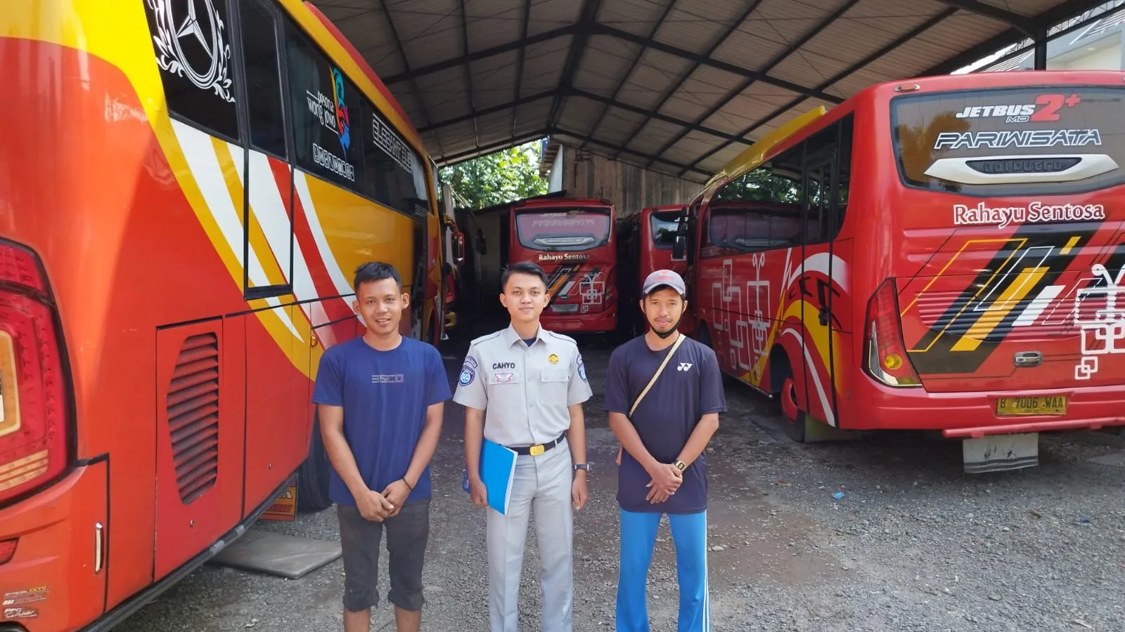 Jasa Raharja Tangerang Pastikan SWDKLLJ dan IWKBU PO Rahayu Sentosa Aktif