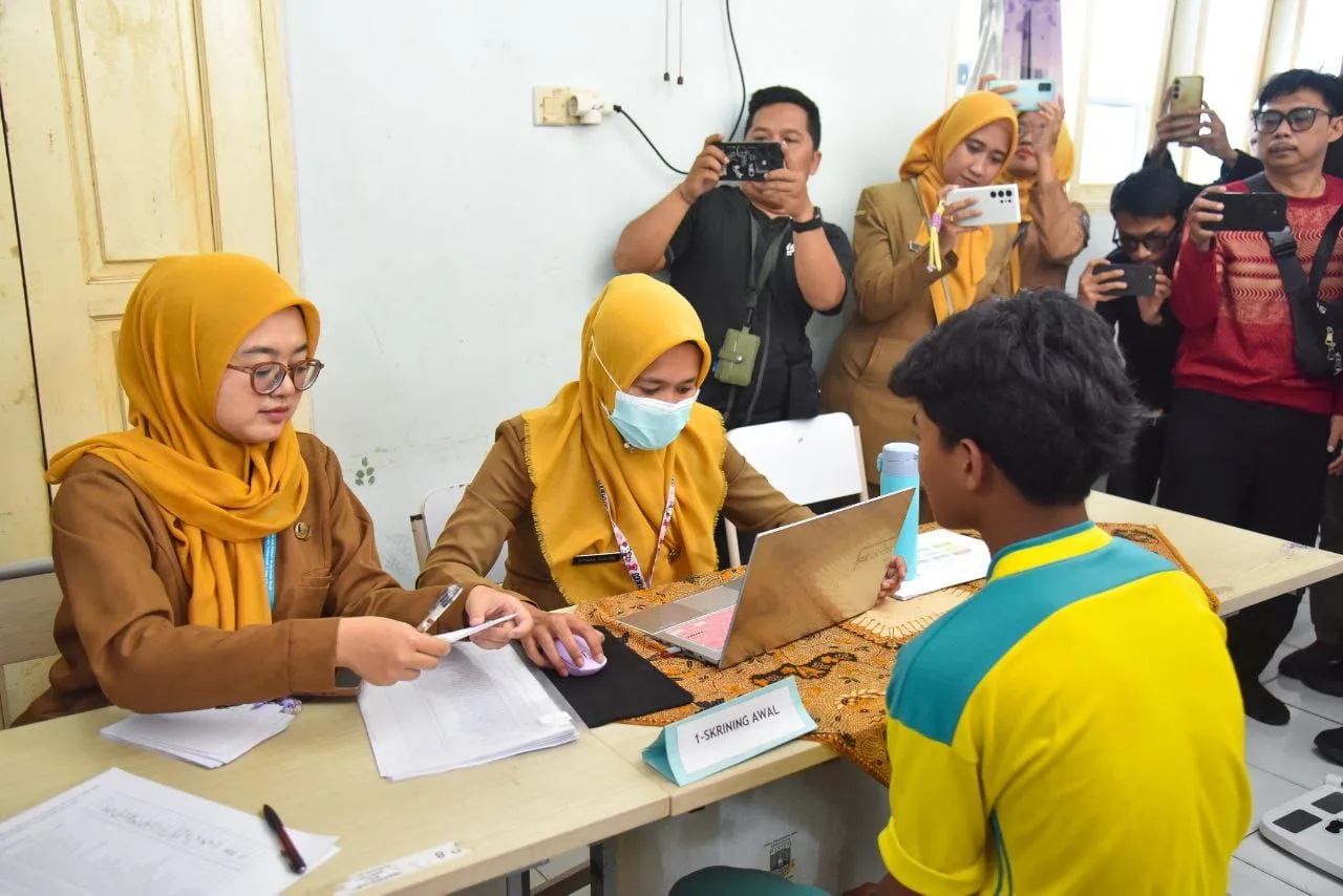 Kick Off Cek Kesehatan Gratis, Siswa SMAN 6 Tangsel Senang Bisa Update Kondisi Kesehatan