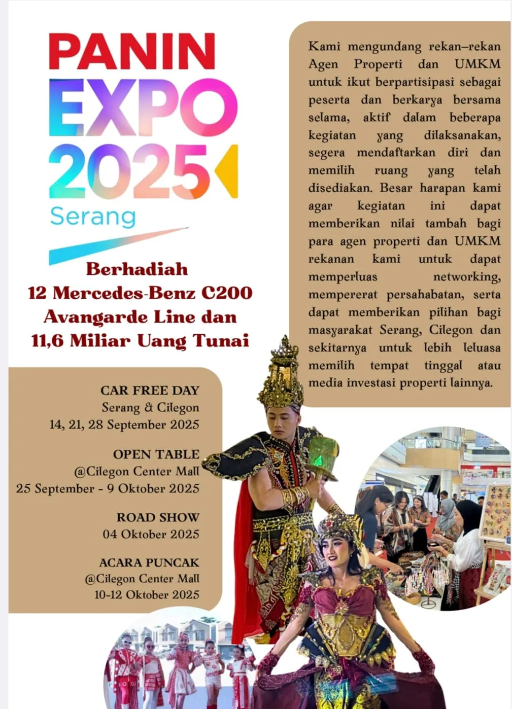 Panin Expo 2025 Kembali Hadir, Tawarkan Hadiah 12 Mercedes-Benz dan Rp11,6 Miliar Tunai