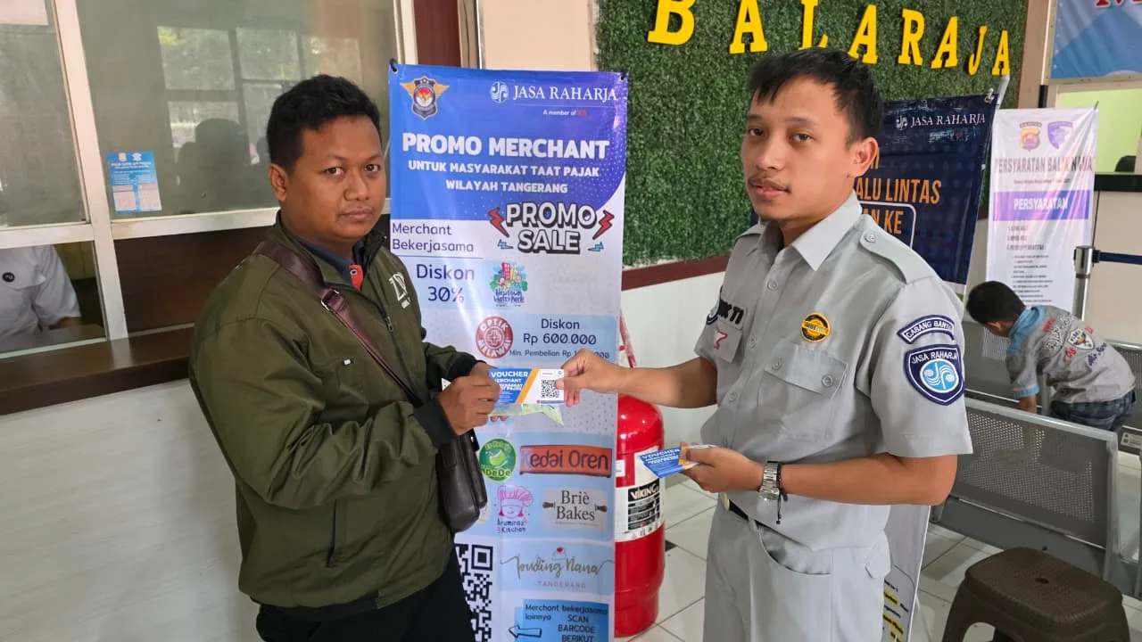 Bayar Pajak Tepat Waktu? Jasa Raharja Tangerang Siapkan Kejutan Spesial Bareng Pelaku Usaha!