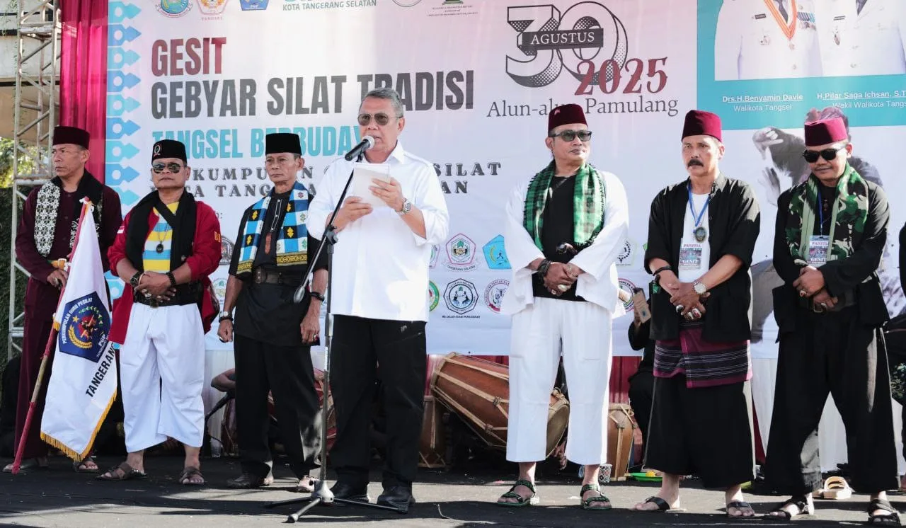 Gebyar Pesilat Tangsel, Benyamin Pesan Jaga Tradisi dan Kebudayaan